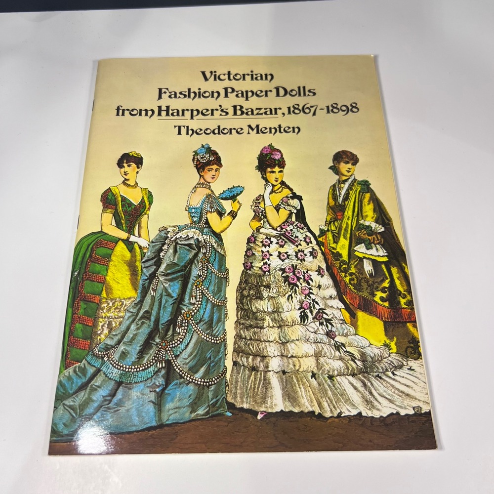 LOT of 2 Dover Paper Dolls Victorian Harper's Bazar & Vivien Leigh‎ Tom Tierney